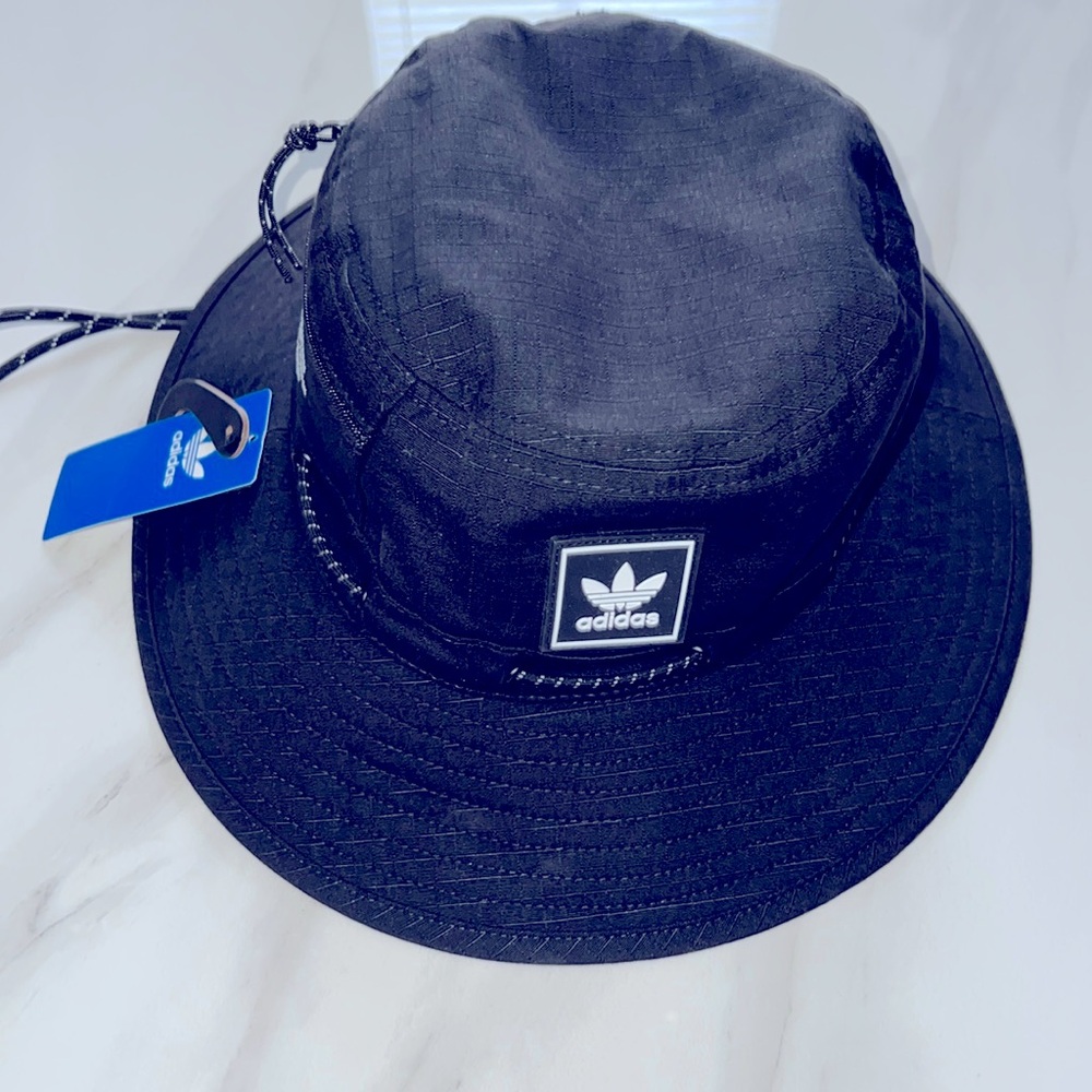 Adidas unisex originals utility 2.0 Bonnie black/white bucket hat, one size